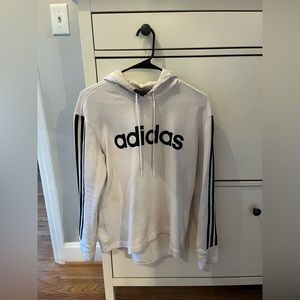 Adidas White hoodie